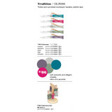 Zakmes display 60st., N°06 Colorama, Opinel, leren koord