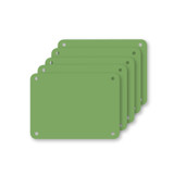 Plaque de coupe, 5x, Profboard series 1000, vert, 30x40cm