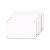 Plaque de coupe, 5x, Profboard series 1000, blanc, 32.5x53cm