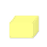 Snijplaat, 5x, Profboard serie 1000, geel, 40x60cm
