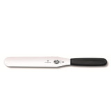 Paletmes, Victorinox, Fibrox, 15cm, recht, zwart, RVS, bl