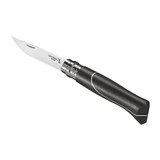 Zakmes N°08, Opinel Ellipse, rvs/ebbehout, geschenkdoos