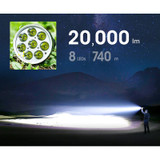 NexTorchLanterne, , ST31, 20000lum, rechargeable,alu, ds