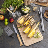 Set de barbecue, 3 pièces, Opinel, acier inoxydable/bois, boîte