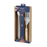 Barbecueset, 3-delig, Opinel, RVS/hout, blister