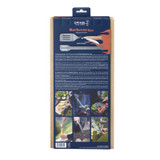 Barbecueset, 3-delig, Opinel, RVS/hout, blister