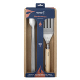 Barbecueset, 3-delig, Opinel, RVS/hout, blister