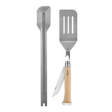 Barbecueset 6x, 3-delig, Opinel, gratis banner + houder, voor etalagewedstrijd