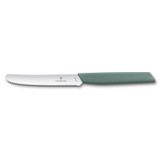 Couteau à tomates/de table, Victorinox, Swiss Modern, 2pcs, sage, bl