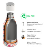 Thermosfles, Asobu, Urban, bloemdecor, 460ml