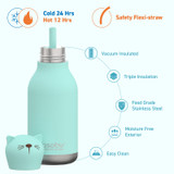 Drinkbeker, Asobu, Besties, Jelly Fish, 460ml, geïsoleerd