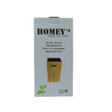 Leeg messenblok, Homey's, PET filament, bamboe, 11x11x23cm