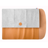 Porte-couteau, Opinel, 8 compartiments, cuir recyclé, marron clair