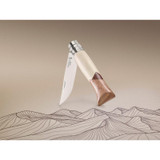 Couteau de poche, Opinel, Cime, N°09, acier inoxydable, coffret cadeau