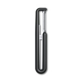 Eplucheur fin, Victorinox, Nova-I, noir, dentelé, double, coffret cadeau