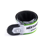 Bracelet LED de sécurité, Nextorch, rechargeable, vert/blanc