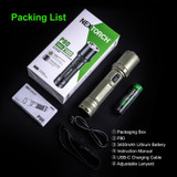 Torche, Nextorch, P80, Oliver, LED, 1600 lumens, USB
