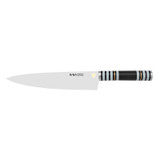 Koksmes, Kyna, RVS, gestreept heft, 21cm, doos
