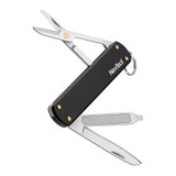 Couteau de poche, Nextool, Mini, 5f, acier inoxydable, noir, boîte