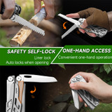 Multitool, Nextool, Flagship Pro Max, 14f, acier inoxydable, boîte