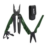 Multitool, Nextool, Flagship Pro, 16f, RVS, groen, doos