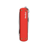 Couteau de poche, Nextool, Mini, 5f, acier inoxydable, rouge, boîte
