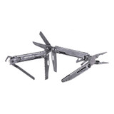 Multitool, Nextorch, pioneer, 14f, acier inoxydable, gris, boîte