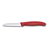 Schilmesje 20x, Victorinox, Swiss Classic, rood, glad, 8cm