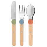 Kinderbestek 3-delig, Opinel, Le Petit Gourmet, multi, doos
