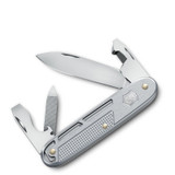 Couteau de poche, Victorinox, Synergy Alox, 9 fonctions, argent, boîte