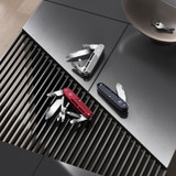 Couteau de poche, Victorinox, Synergy X Alox, 10f, argent, boîte