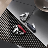 Couteau de poche, Victorinox, Onefold Alox, 2 fonctions, rouge, boîte