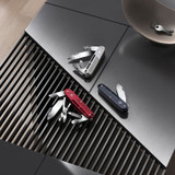 Couteau de poche, Victorinox, Synergy Alox, 9f, bleu foncé, boîte