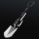 Multifunct. schop, Nextool, inklapbaar, mini, 8f, zilver