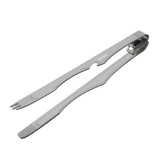Multifunct. BBQ-tang, Nextool, 4 functies, titanium, doos