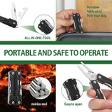 Multitool, Nextool, Mini Sailor S11, 11f, rvs/zwart, blister