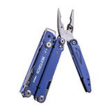 Multitool, Nextorch, PIONEER V2, 14f, rvs, blauw, glasbreker