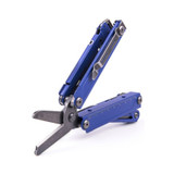 Multitool, Nextorch, PIONEER V2, 14f, acier inoxydable, bleu, brise-vitre