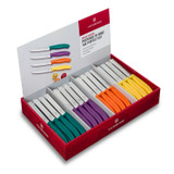 Keukenmesjes, Victorinox, 80x assorti C1, met display