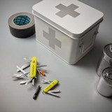 Couteau de poche, Victorinox, Huntsman, outil d'urgence, jaune fluo, 23f