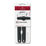 Ouvre-boîte multifonction, Victorinox, acier inoxydable/ABS, noir