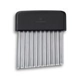 Decoratiemes, Victorinox, golvend, rvs/PP, zwart, doos