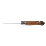 Couteau de poche Néo7 Alpine, Opinel, marron foncé, acier inoxydable/PP, carte