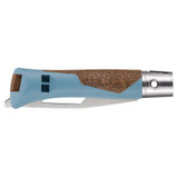 Couteau de poche Néo7 Alpine, Opinel, bleu glacier, acier inoxydable/PP, carte