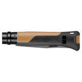 Couteau de poche N°08 Horizon, Opinel, Mustard, acier inoxydable/polyamide, carte