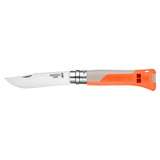 Couteau de poche N°08 Horizon, Opinel, orange, acier inoxydable/polyamide, carte