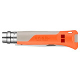 Couteau de poche N°08 Horizon, Opinel, orange, acier inoxydable/polyamide, carte