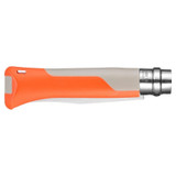 Couteau de poche N°08 Horizon, Opinel, orange, acier inoxydable/polyamide, carte