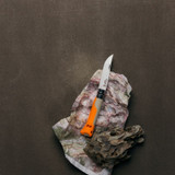 Couteau de poche N°08 Horizon, Opinel, orange, acier inoxydable/polyamide, carte