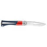 Couteau de poche N°09 Ocean, Opinel, Rouge, acier inoxydable/polyamide, carte